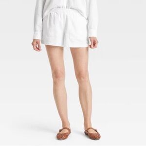 Universal Thread High Waist White Women's Shorts